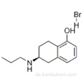 (S) - 5,6,7,8-Tetrahydro-6- (propylamino) -1-naphthalenol, Hydrobromid CAS 165950-84-5